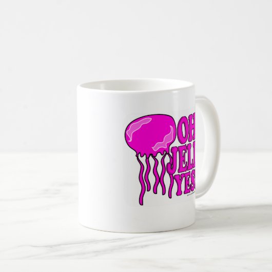 Funny Oh Jell Ja! Kaffeetasse (VorderseiteRechts)