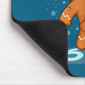 Funny Oh Snap 67 Gingerbread Man Meme 6 7 Christma Mousepad (Ecke)