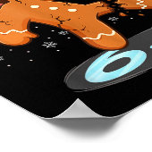 Funny Oh Snap 67 Gingerbread Man Meme 6 7 Christma Poster (Ecke)