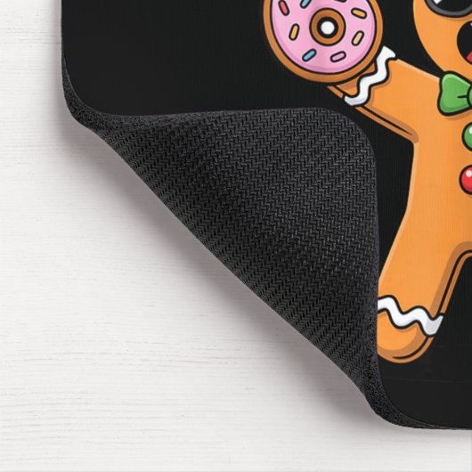 Funny Oh Snap 67 Six Seven Meme Gingerbread Man Mousepad (Ecke)