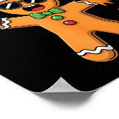 Funny Oh Snap 67 Six Seven Meme Gingerbread Man  Poster (Ecke)