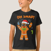 Funny Oh Snap 67 Six Seven Meme Gingerbread Men Wo T-Shirt (Vorderseite)