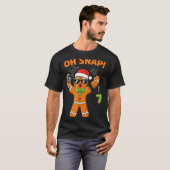 Funny Oh Snap 67 Six Seven Meme Gingerbread Men Wo T-Shirt (Vorne ganz)