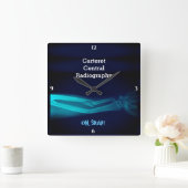 Funny "Oh, Snap" gebrochen Arm Xray Quadratische Wanduhr (Zuhause)