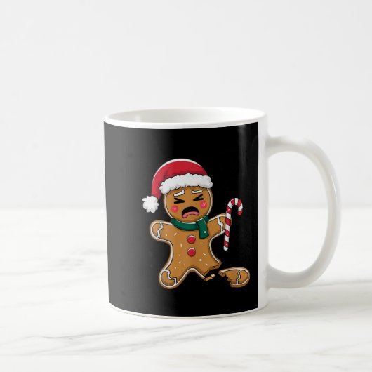 Funny Oh Snap Gingerbrot Bäckerei Weihnachtssnacks Kaffeetasse (Rechts)