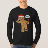 Funny Oh Snap Gingerbrot Man  T-Shirt (Vorderseite)