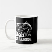 Funny Ohh Barracuda Fishing For Rock Music Lovers  Kaffeetasse (Links)
