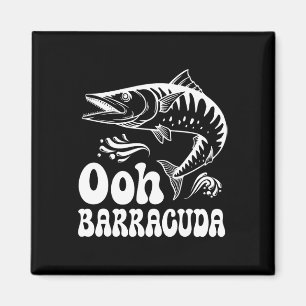 Funny Ohh Rracuda Fischen von Rockmusik liebt mich Magnet