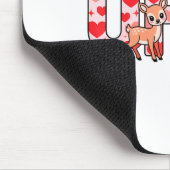 Funny Ohio Deer Midwestern Party O-h-i-o In Valent Mousepad (Ecke)