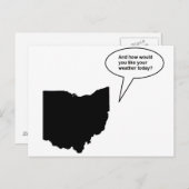 Funny Ohio Postcard Postkarte (Vorne/Hinten)