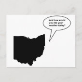 Funny Ohio Postcard Postkarte (Vorderseite)