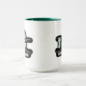 Funny ohms Law Electricity Erklärt für Student Tasse (Zentrum)