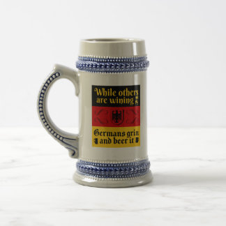 Funny Oktoberfest Bierglas