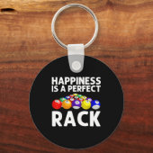 Funny Ol Design For Men Women Billiards Lover Ol P Schlüsselanhänger (Vorderseite)