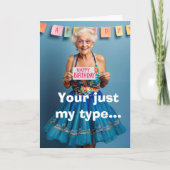 Funny Old Age Karte (Vorderseite)