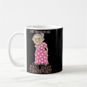 Funny Old Age Lady Needs New Body Transplant Sarca Kaffeetasse (Links)