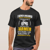Funny Old Bauer Grandpa Tractor Rancher Landwirtsc T-Shirt (Vorderseite)