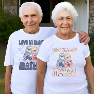 Funny Old Couple Großeltern Matching Jubiläum T-Shirt