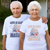 Funny Old Couple Großeltern Matching Jubiläum T-Shirt