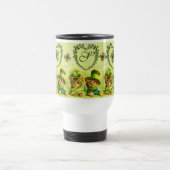 FUNNY OLD FASHION ST PATRICK'S DACATCATS, KLEEBLAT REISEBECHER (Mittel)