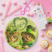 FUNNY OLD FASHION ST.PATRICK'S DAKATS HERZ PAPPTELLER (Party)