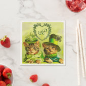 FUNNY OLD FASHION ST.PATRICK'S DAKATS HERZ SERVIETTE (Beispiel)