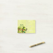 FUNNY OLD FASHION ST.PATRICK'S DAKATS MONOGRAM POST-IT KLEBEZETTEL (Auf Schreibtisch)