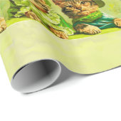 FUNNY OLD FASHION ST.PATRICK'S DAKATZEN MIT HERZ GESCHENKPAPIER (Rolleneckpunkt)