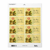 FUNNY OLD FASHION VALENTINE'S DAY CATCATS WITH HEA (Vorne)