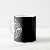 Funny Old Forers Club 100% Bitter Lifetime Member  Kaffeetasse (Vorderseite Links)