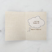 Funny Old Goat für 66. Geburtstagskarte Karte (Innenseite)