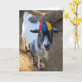 Funny Old Goat Is Still a Kid- Good For You Karte (Gelbe Blume)