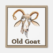 Funny Old Goat Magnet (Vorne)