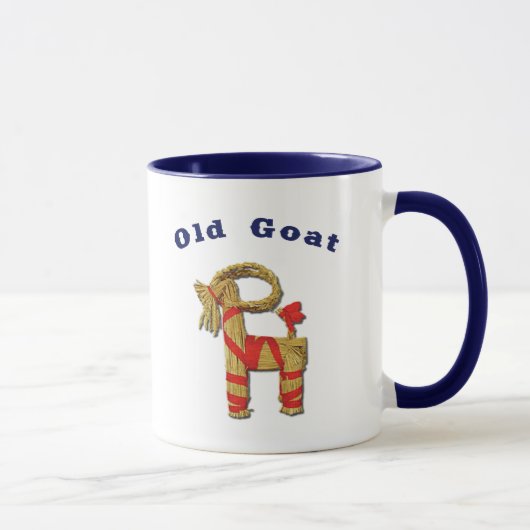 Funny Old Goat Skandinavier Schwedisch Tasse (Rechts)