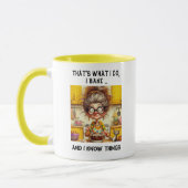 Funny Old Lady Baker's Coffee Tasse (Links)
