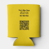 Funny Old Lady Baker's Themed Dosenkühler (Rückseite)