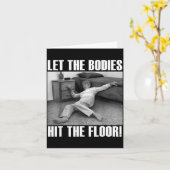 Funny Old Lady Sarcastic Quote, Hilarious Meme  Karte (Gelbe Blume)