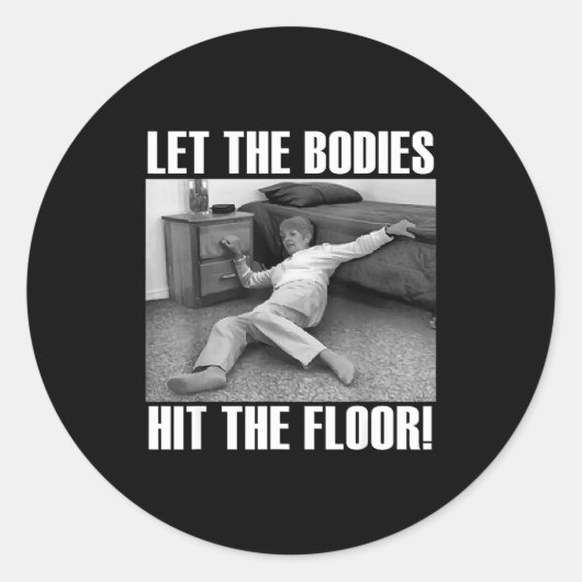 Funny Old Lady Sarcastic Quote, Hilarious Meme Runder Aufkleber (Vorderseite)