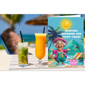Funny Old Lady schickt Sonnenschein und gute Stimm Karte