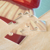 Funny Old Lady trinken ein Bier Puzzle (Seite)