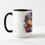 Funny Old Lady Zitat Tasse (Links)