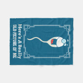 Funny Old Man Birthday Gag For Men Over 60  Fleecedecke (Vorderseite (Horizontal))