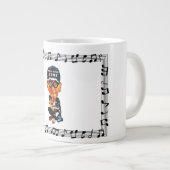 Funny Old Man Guitar Tasse (Vorderseite Rechts)