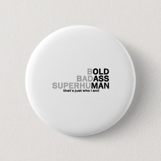 Funny Old Man Saying Gag Dad Grandpa Husband Fathe Button (Vorderseite)