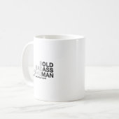 Funny Old Man Saying Gag Dad Grandpa Husband Fathe Kaffeetasse (Vorderseite Links)