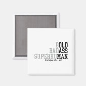 Funny Old Man Saying Gag Dad Grandpa Husband Fathe Magnet (Vorderseite/Rückseite)