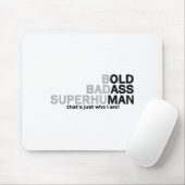Funny Old Man Saying Gag Dad Grandpa Husband Fathe Mousepad (Mit Mouse)