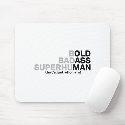 Funny Old Man Saying Gag Dad Grandpa Husband Fathe Mousepad (Mit Mouse)