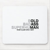 Funny Old Man Saying Gag Dad Grandpa Husband Fathe Mousepad (Vorne)