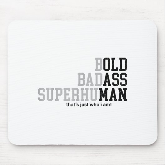 Funny Old Man Saying Gag Dad Grandpa Husband Fathe Mousepad (Vorne)